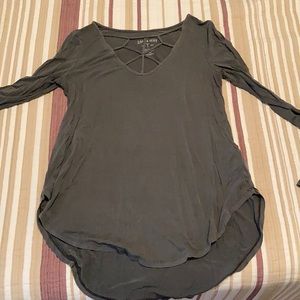 American eagle soft&sexy. Dark grey. Long sleeve. Lightly worn. Size small